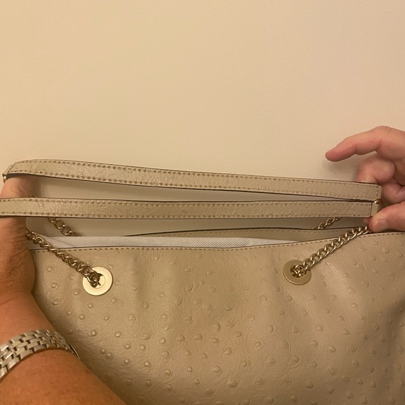 ❤️Sale❤️ Kate Spade ♠️ Halsey Ostrich Tote - Picture 7 of 10